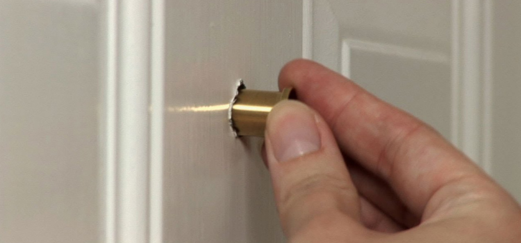 peephole door repair in St. Cloud